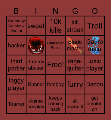 STB card Bingo Card