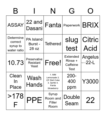 Olympics - Quality - Olympics Bingo Card