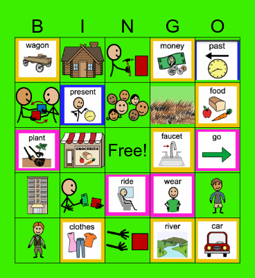 ULS Needs: Past/Present Bingo Card