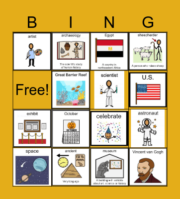 NarenBCG Bingo Card