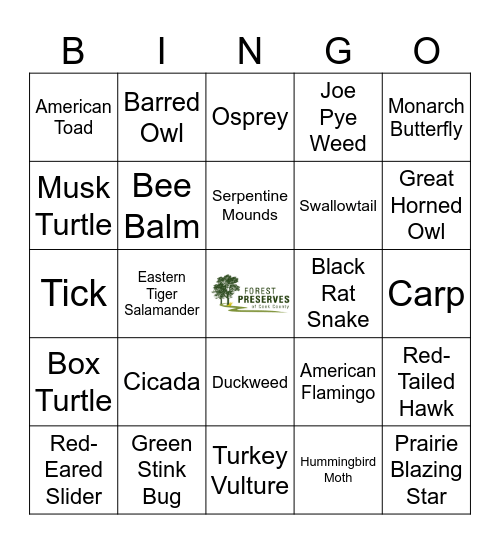 YOA BINGO Card