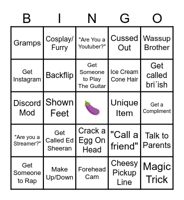 OME TV BINGO Card