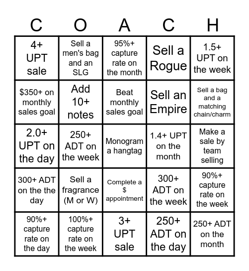 AUGUST FY25 Bingo Contest! Bingo Card