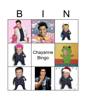 Chayanne's Bingo Card