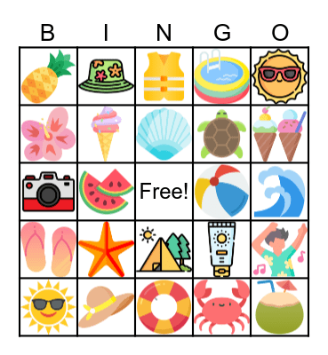 CAMP SPARK BINGO Card