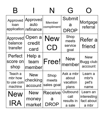 Way to Grow at LKO! Bingo Card