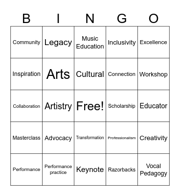 All About Dr. Jeff Bingo Card