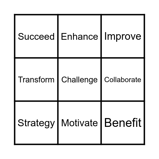 Bingo With Sina! Bingo Card