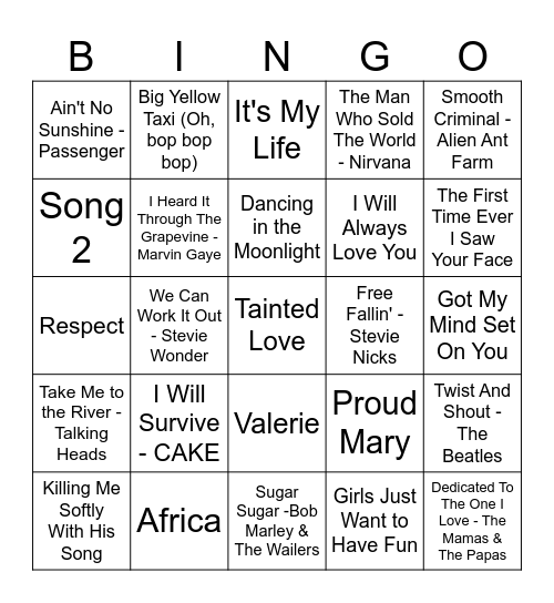 Covers Only Baby Bingo Card