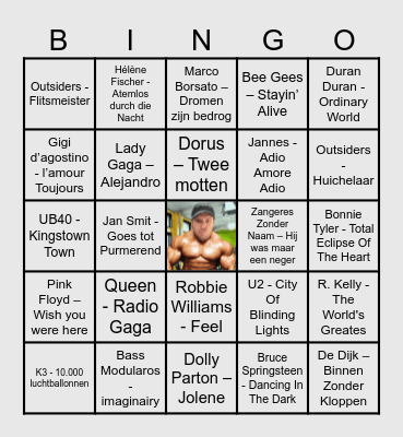 Happy Birthday - Dion Bingo Card