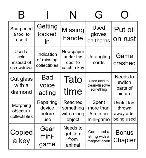 HOG-Bingo Card