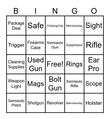 Sales Bingo Card
