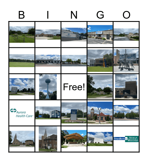 Ride Around The Bend Bingo Card