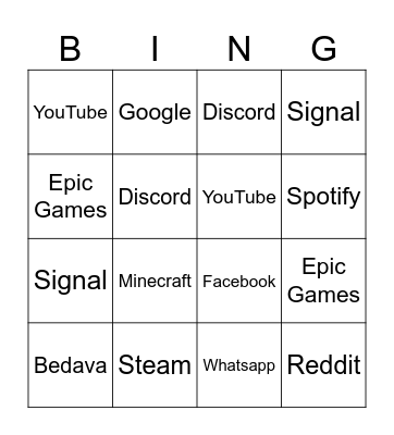 Shitpost Cumhuriyeti Bingo Card