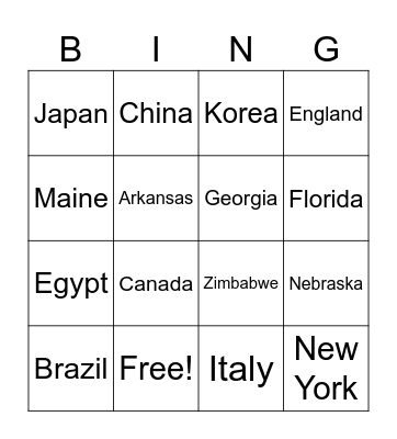 blue ryai bingo board Bingo Card