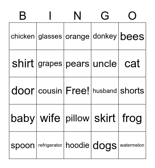 SOCIAL GAMBLING Bingo Card