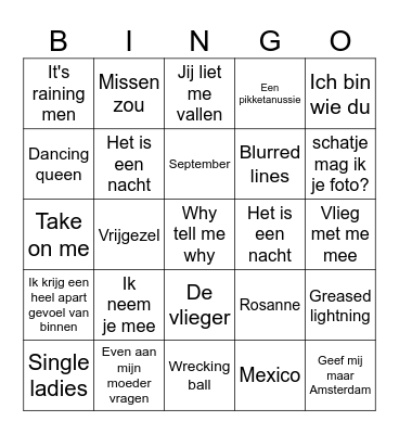 Family Bingo 2024! Bingo Card