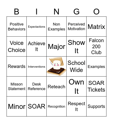 PBIS BINGO Card