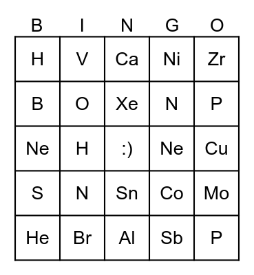 DOST AND ALGS BINGO Card