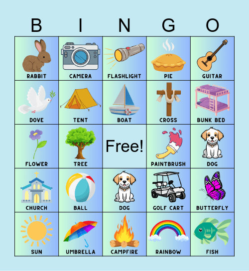 Handicamp BINGO Card