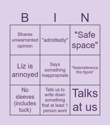 Health Bing0 Bingo Card