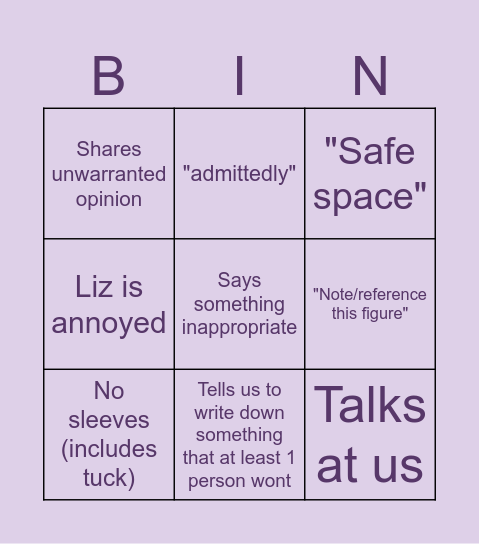 Health Bing0 Bingo Card