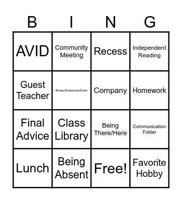 Beacon Procedures Bingo Card