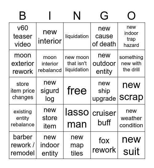 v60 Bingo Card