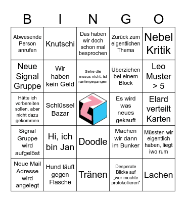 Summer Camp '24 Bingo Card