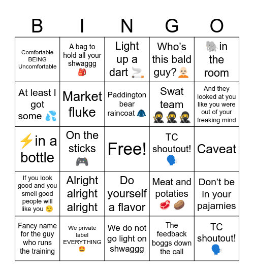 ✨Connorisms✨ Bingo Card