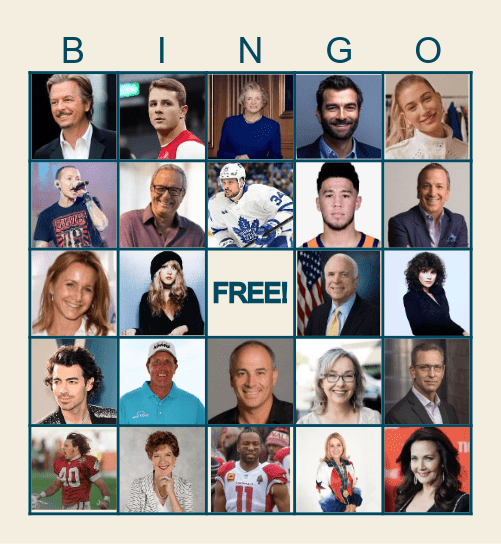 August Culture Club - Game 4 Bingo Card