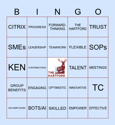 Boom Shaka Laka CFS BINGO Card