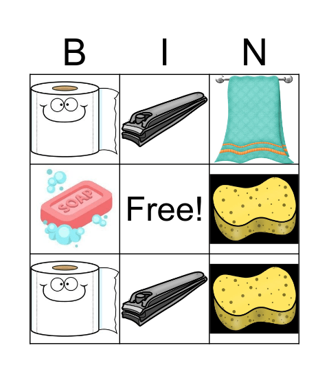 BINGO DEL ASEO Bingo Card