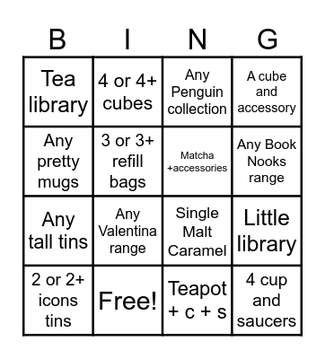 Magic Makers Bingo Card