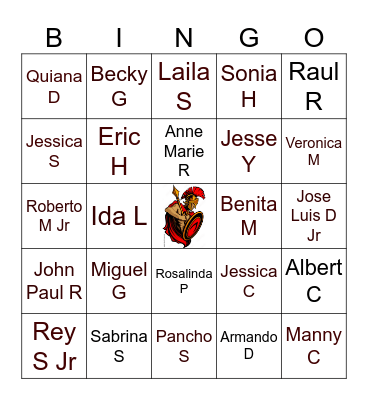 50th CLASS REUNION - 1974 Bingo Card