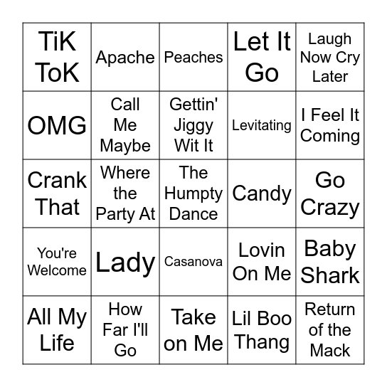 VIBE BINGO Card