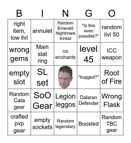 MT Enjoyers Bingo Card