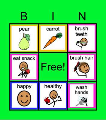 January ULS Vocabulary Bingo Card