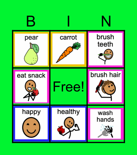 January ULS Vocabulary Bingo Card