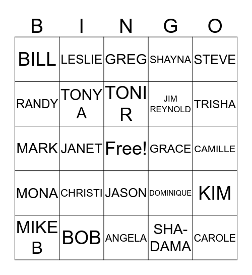 FLEX FAMILY Bingo Card