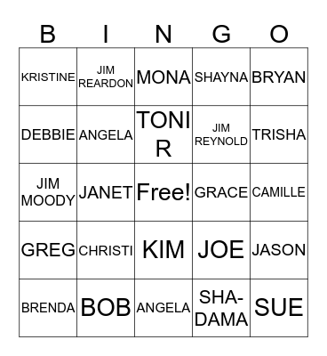FLEX FAMILY Bingo Card