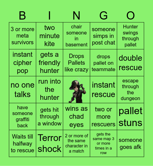 Chart 1 Bingo Card