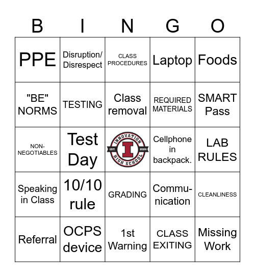 WELCOME to CHEMISTRY BINGO! Names: ______________ Bingo Card