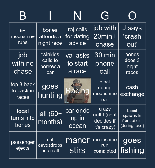 Bingo for PaperStackerJ's Subathon Bingo Card