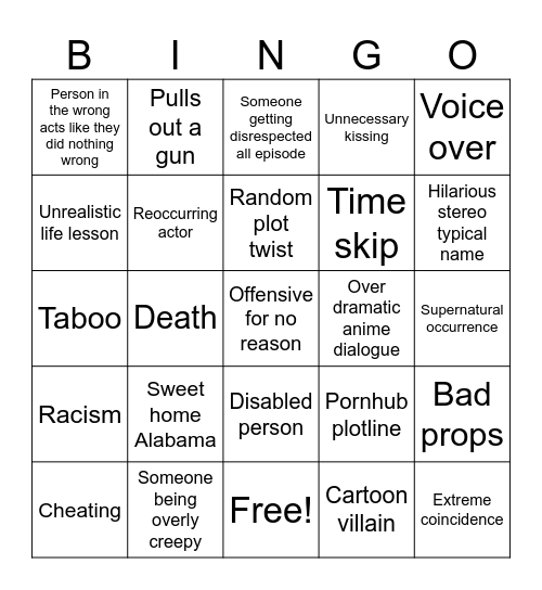 Tomorrows teachings Bingo Card