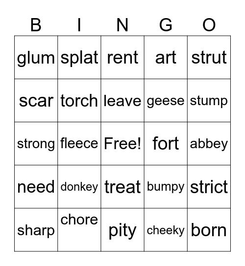 MACQLIT BINGO Card