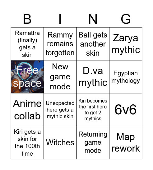 Season 12 Battle Pass Bingo Card