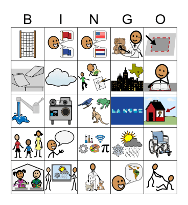 La Nube Museum Bingo Card