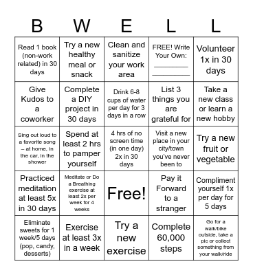 Tribute Tech Bingo Card