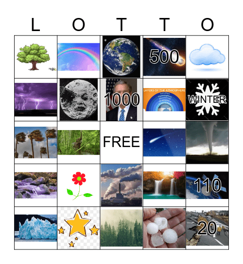 BINGO UNIT 2 - 6th GRADE Bingo Card